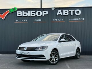 2015 Volkswagen Jetta VI Рестайлинг, белый, 1440000 рублей, вид 1