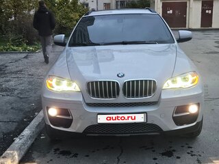 2010 BMW X6 40d I (E71), серебристый, 2500000 рублей, вид 3