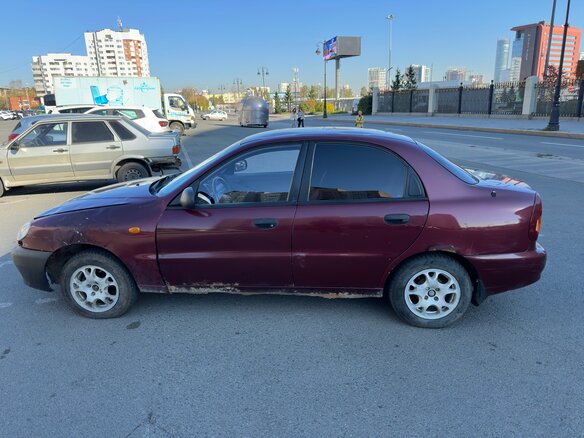 2009 Chevrolet Lanos I, красный, 90000 рублей - вид 5