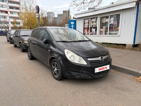2009 Opel Corsa D, чёрный, 165000 рублей, вид 2