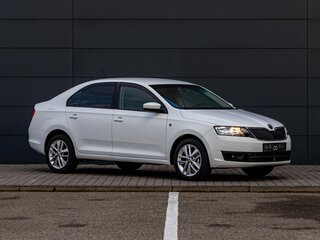 2014 Skoda Rapid I, белый, 995000 рублей, вид 3