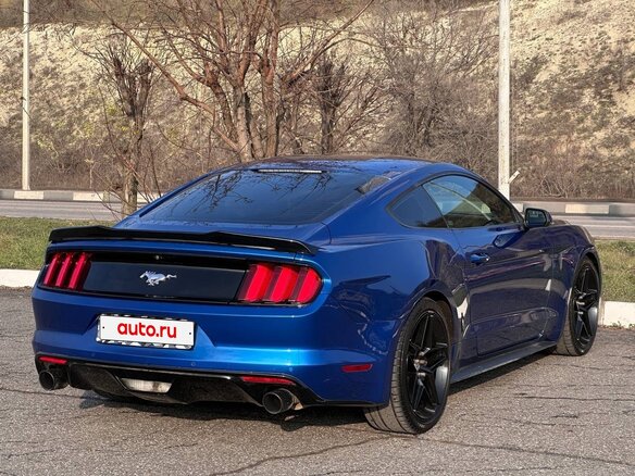 2016 Ford Mustang VI, синий, 2380000 рублей - вид 3