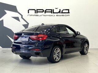 2016 BMW X6 30d II (F16), чёрный, 3489000 рублей, вид 4