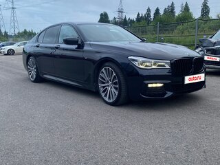 2018 BMW 7 серии 740d xDrive VI (G11/G12), чёрный, 3250000 рублей, вид 3