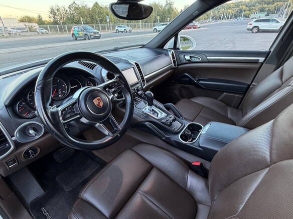 2015 Porsche Cayenne Diesel II Рестайлинг (958), белый, 4500000 рублей - вид 13
