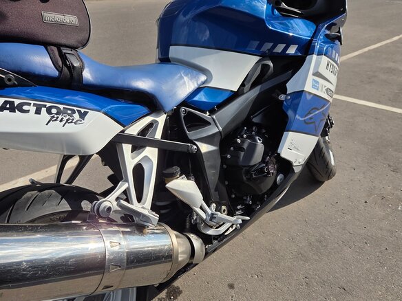 2005 BMW K 1200 S, синий, 500000 рублей - вид 5