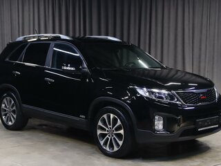 2013 Kia Sorento II Рестайлинг, чёрный, 1399000 рублей, вид 3