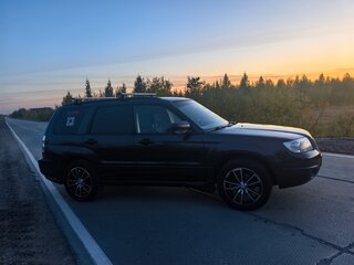 2007 Subaru Forester II Рестайлинг, чёрный, 950000 рублей, вид 4