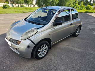 2002 Nissan March III (K12), серый, 230000 рублей, вид 1