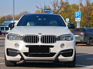2016 BMW X6 M50d II (F16), белый, 3700000 рублей, вид 4