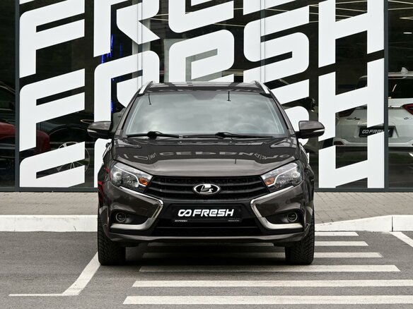 2018 Lada (ВАЗ) Vesta SW I, коричневый - вид 2