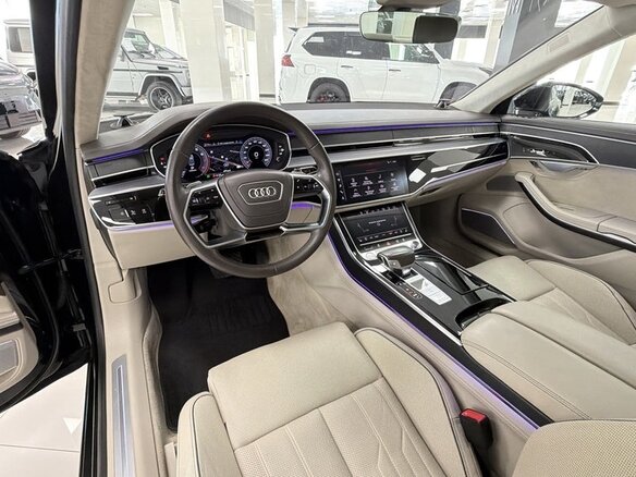 2018 Audi A8 Long 55 TFSI IV (D5), чёрный, 5700000 рублей - вид 30