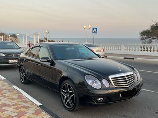 2008 Mercedes-Benz E-Класс 200 III (W211, S211) Рестайлинг, чёрный, 1100000 рублей, вид 2