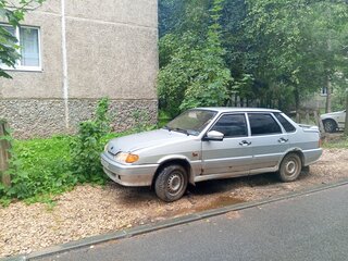 2007 Lada (ВАЗ) 2115, серебристый, 45000 рублей, вид 1