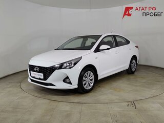 2022 Hyundai Solaris II Рестайлинг, белый, 1510000 рублей, вид 1