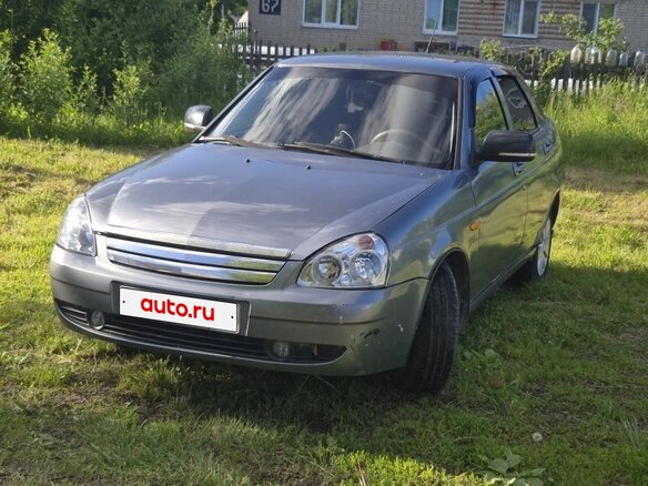 2008 Lada (ВАЗ) Priora I, серый, 260000 рублей