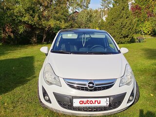 2012 Opel Corsa D Рестайлинг II, белый, 650000 рублей, вид 1