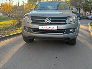 2014 Volkswagen Amarok Double Cab full-time I, бежевый, 1780000 рублей, вид 2