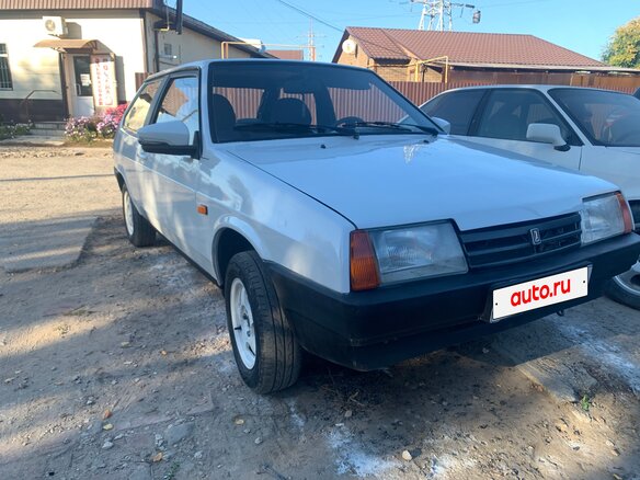 1992 Lada (ВАЗ) 2108, белый, 180000 рублей - вид 1