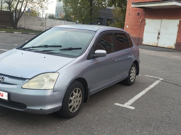 2000 Honda Civic VII, голубой, 280000 рублей