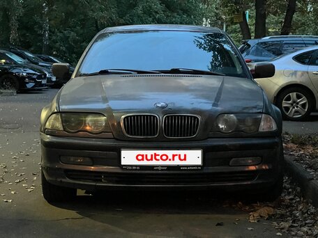 1999 BMW 3 серии 320i IV (E46), синий, 360000 рублей, вид 5