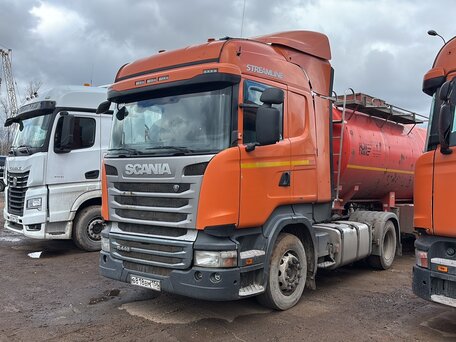 2018 Scania R-Series, оранжевый, 4967800 рублей, вид 1