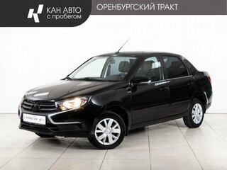 2021 Lada (ВАЗ) Granta I Рестайлинг, чёрный, 918000 рублей, вид 1
