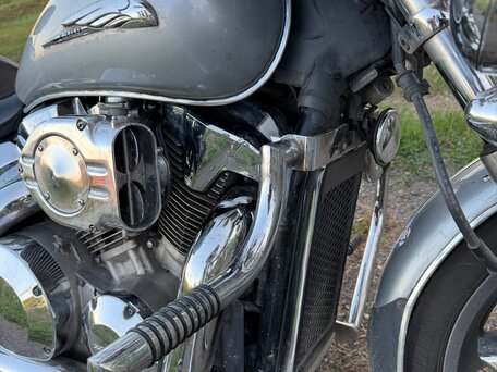 2004 Honda VTX 1300, серый, 730000 рублей, вид 4