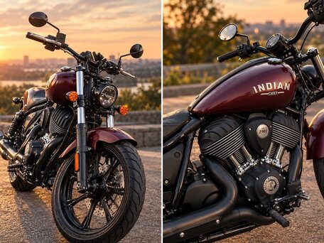 2024 Indian Chief, оранжевый, 1450000 рублей, вид 4
