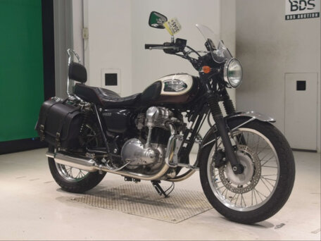 2009 Kawasaki W 400, коричневый, 360000 рублей, вид 3