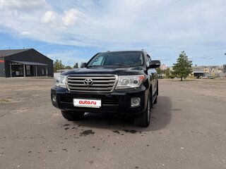2012 Toyota Land Cruiser 200 Series Рестайлинг 1, чёрный, 3500000 рублей, вид 1