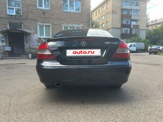 2003 Mercedes-Benz CLK-Класс 240 II (W209), чёрный, 750000 рублей, вид 3