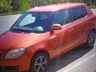 2008 Skoda Fabia II, оранжевый, 330000 рублей, вид 2