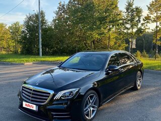 2020 Mercedes-Benz S-Класс 450 Long VI (W222, C217) Рестайлинг, чёрный, 6500000 рублей, вид 1
