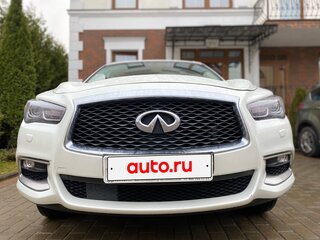 2018 Infiniti QX60 I Рестайлинг, белый, 3400000 рублей, вид 3