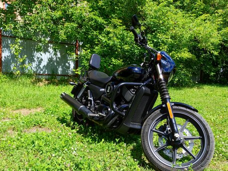 2015 Harley-Davidson Street 750, чёрный, 500000 рублей, вид 4
