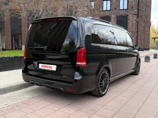 2020 Mercedes-Benz V-Класс Long 220 d длинный III (W447) Рестайлинг, чёрный, 7800000 рублей, вид 4