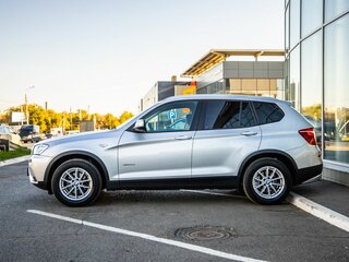 2013 BMW X3 20d xDrive II (F25), серебристый, 1898000 рублей, вид 4