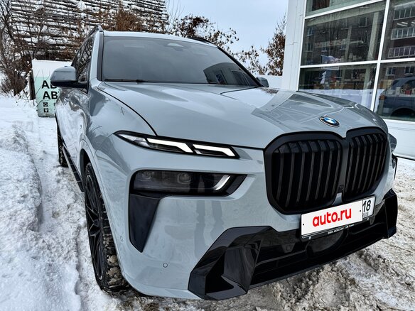 2023 BMW X7 40i I (G07) Рестайлинг, серый, 10400000 рублей - вид 8