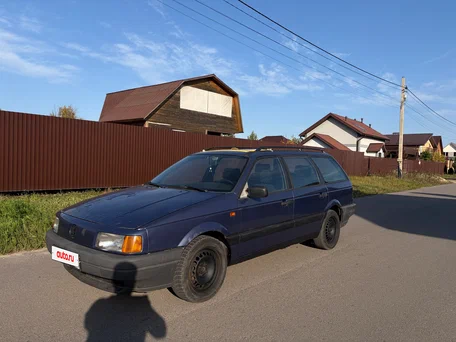 1993 Volkswagen Passat B3, синий, 125000 рублей, вид 2