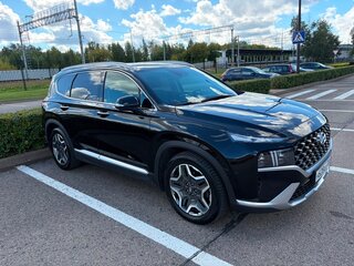 2023 Hyundai Santa Fe IV Рестайлинг, чёрный, 3500000 рублей, вид 2