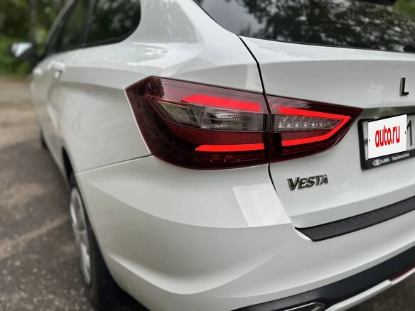 2024 Lada (ВАЗ) Vesta SW I Рестайлинг (NG), белый, 1450000 рублей - вид 9