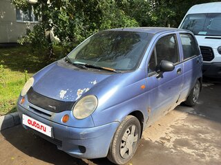 2008 Daewoo Matiz I Рестайлинг, голубой, 95000 рублей, вид 1