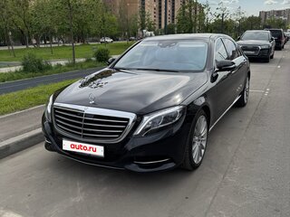 2015 Mercedes-Benz S-Класс 500 VI (W222, C217), чёрный, 3450000 рублей, вид 1