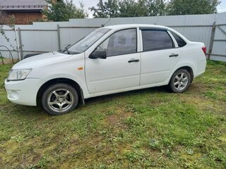 2012 Lada (ВАЗ) Granta I, белый, 260000 рублей, вид 3