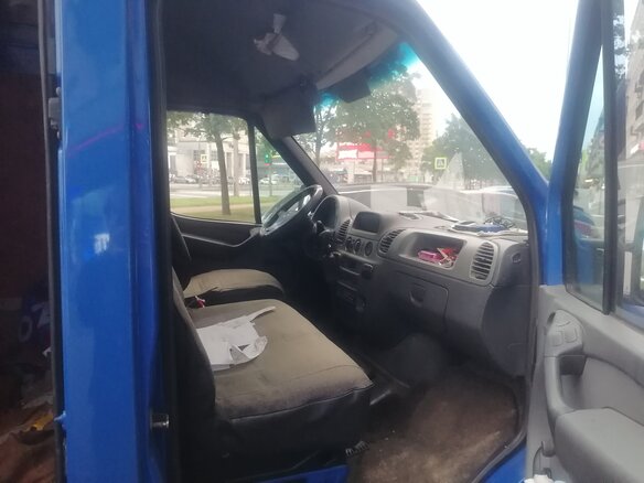 2001 Mercedes-Benz Sprinter, синий, 1200000 рублей - вид 4
