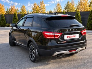 2018 Lada (ВАЗ) Vesta SW Cross I, чёрный, 990000 рублей, вид 4