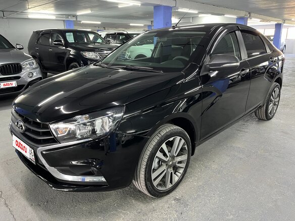 2020 Lada (ВАЗ) Vesta I, чёрный, 809000 рублей