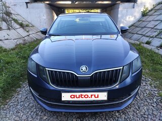2017 Skoda Octavia III (A7) Рестайлинг, синий, 1225000 рублей, вид 1