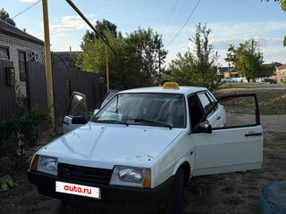 1999 Lada (ВАЗ) 21099, белый, 125000 рублей, вид 1